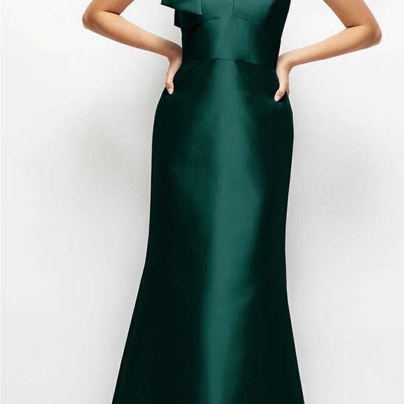 ALFRED SUNG Deep Green Maxi Dress - Picture 3 of 5